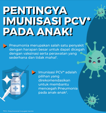 Pentingnya Imunisasi PCV pada Anak!